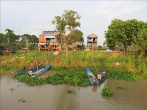 Along the Tonle Sap river